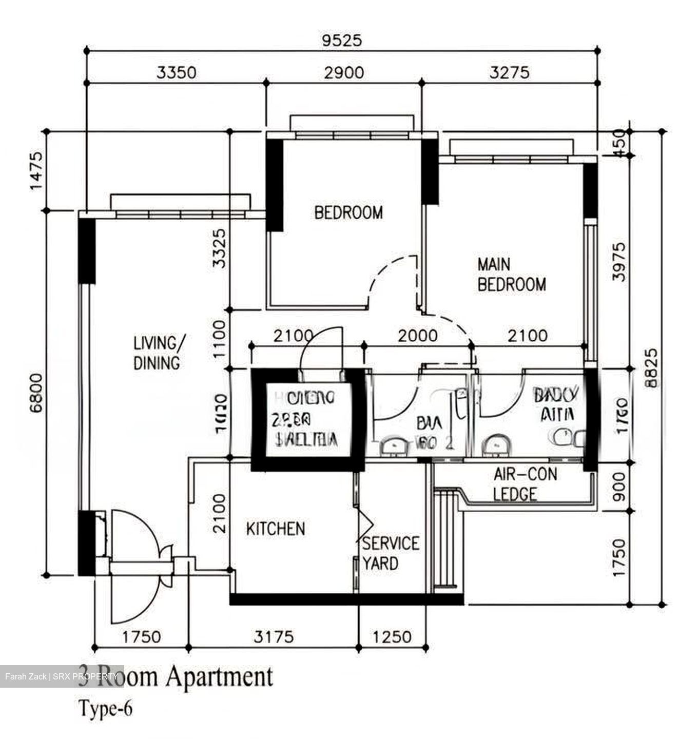 Blk 221A Matilda Edge (Punggol), HDB 3 Rooms #611855491